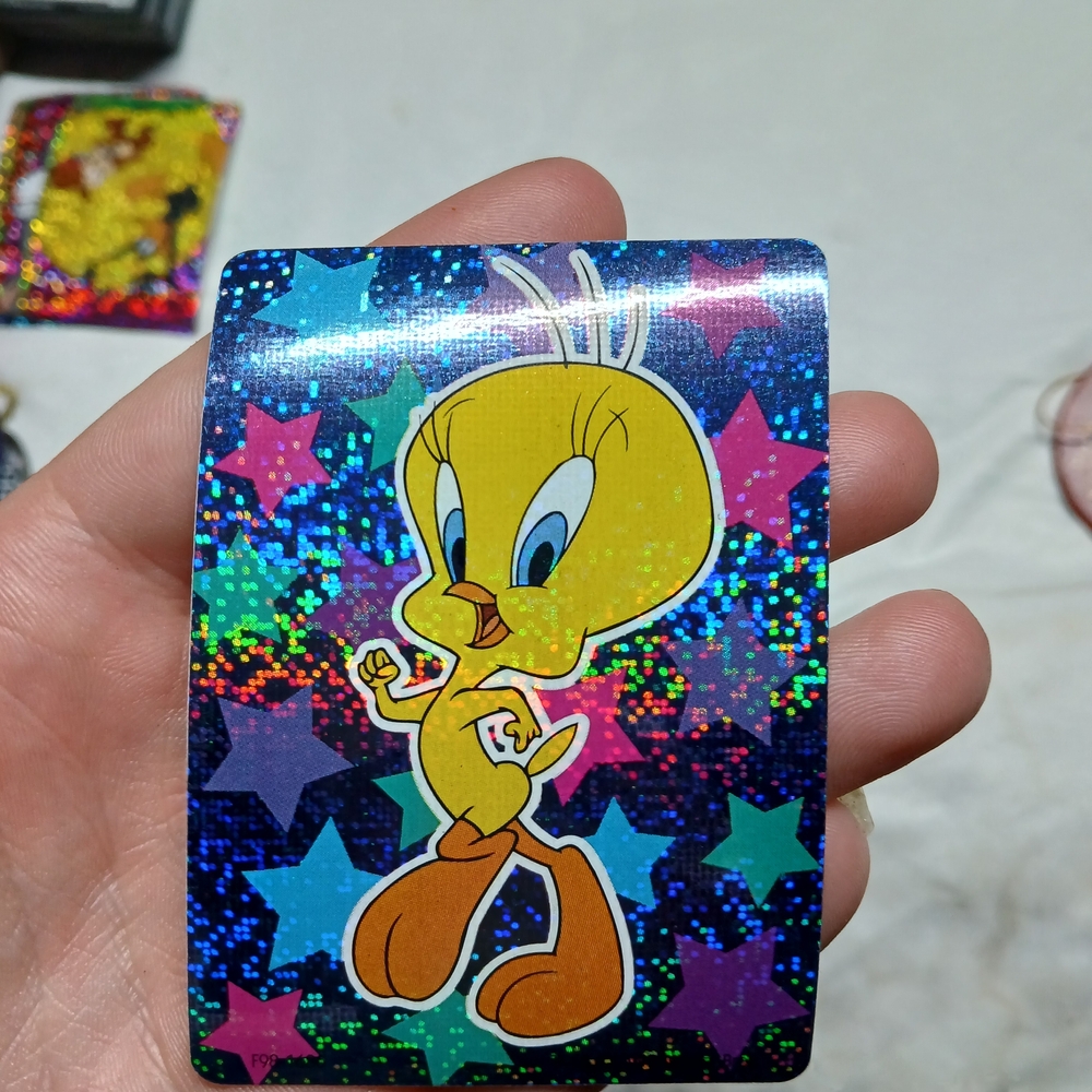PRISM Starry Holographic Tweety Card